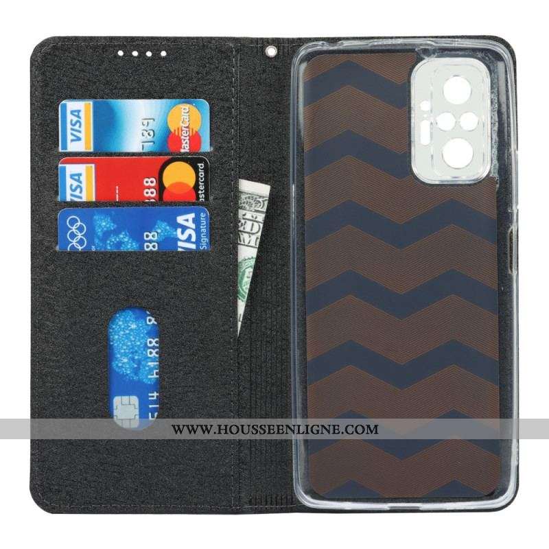 Flip Cover Xiaomi Redmi Note 10 Pro Style Cuir Douceur avec Lanière