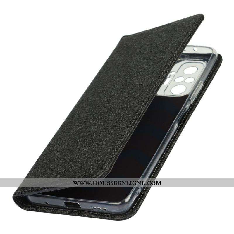 Flip Cover Xiaomi Redmi Note 10 Pro Style Cuir Douceur avec Lanière