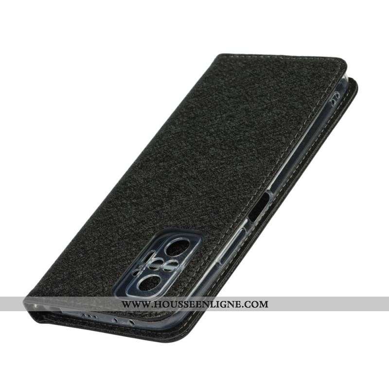 Flip Cover Xiaomi Redmi Note 10 Pro Style Cuir Douceur avec Lanière