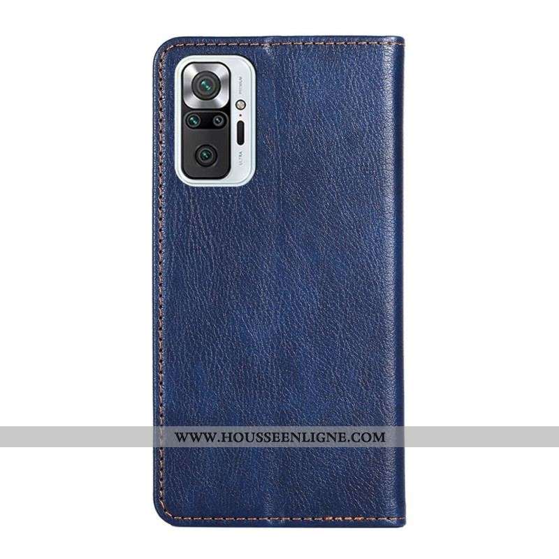 Flip Cover Xiaomi Redmi Note 10 Pro Style Cuir Vintage