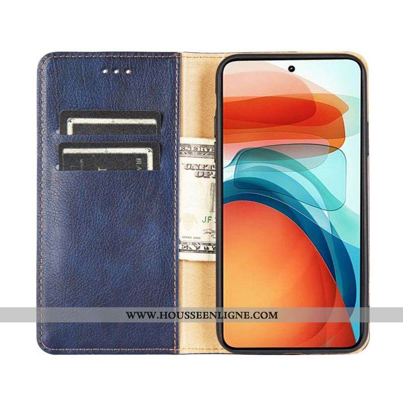 Flip Cover Xiaomi Redmi Note 10 Pro Style Cuir Vintage