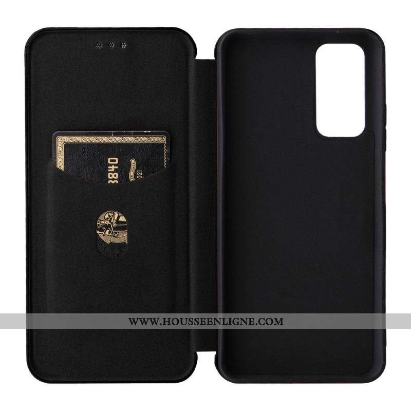 Flip Cover Xiaomi Redmi Note 11 / 11s Silicone Carbone Coloré