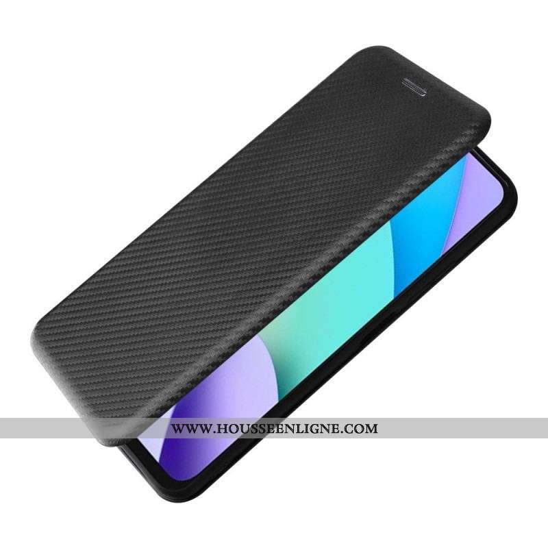 Flip Cover Xiaomi Redmi Note 11 / 11s Silicone Carbone Coloré