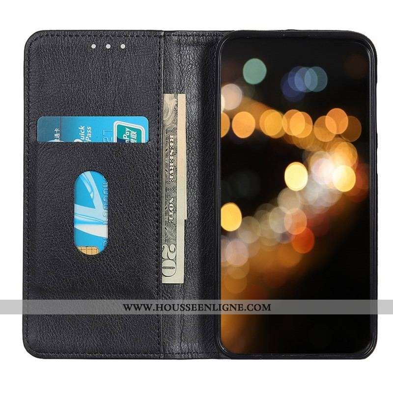 Flip Cover Xiaomi Redmi Note 11 Pro Plus 5G Cuir Fendu Mat