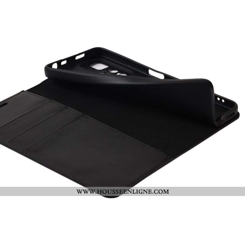 Flip Cover Xiaomi Redmi Note 11 Pro Plus 5G Cuir Véritable