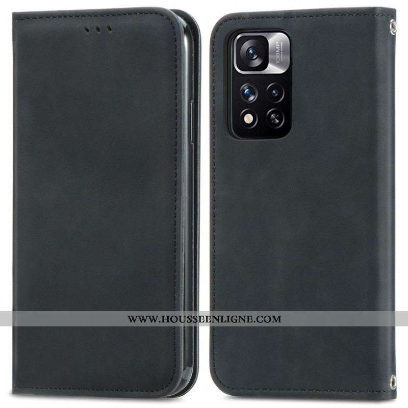 Flip Cover Xiaomi Redmi Note 11 Pro Plus 5G Rétro