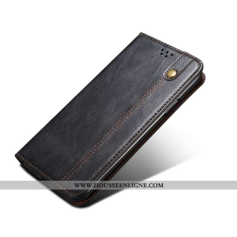 Flip Cover Xiaomi Redmi Note 11 Pro Plus 5G Simili Cuir Ciré