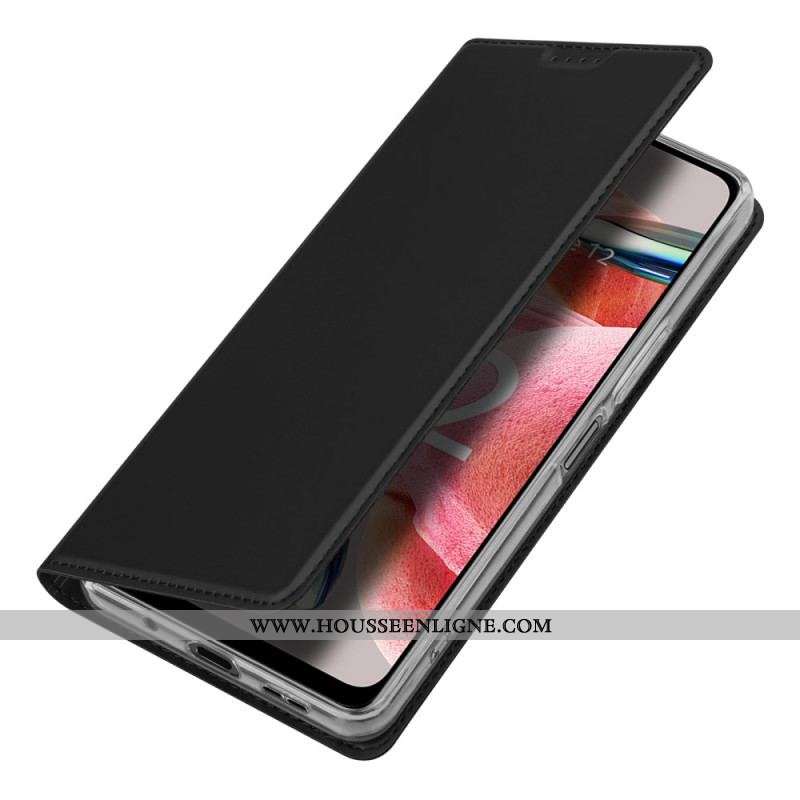 Flip Cover Xiaomi Redmi Note 12 4G Skin-Pro Series Dux Ducis