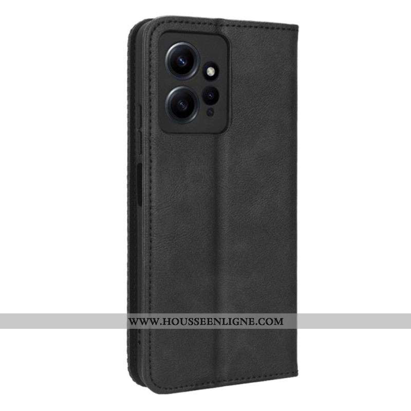 Flip Cover Xiaomi Redmi Note 12 4G Style Cuir Stylisé