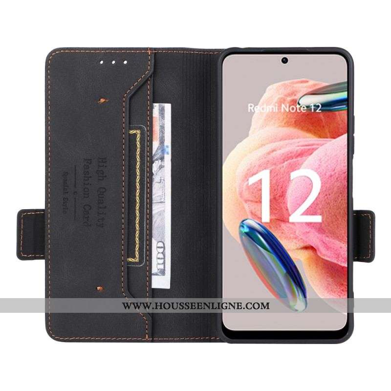 Flip Cover Xiaomi Redmi Note 12 4G Vintage Classique