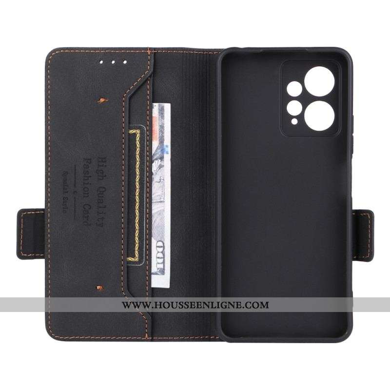 Flip Cover Xiaomi Redmi Note 12 4G Vintage Classique