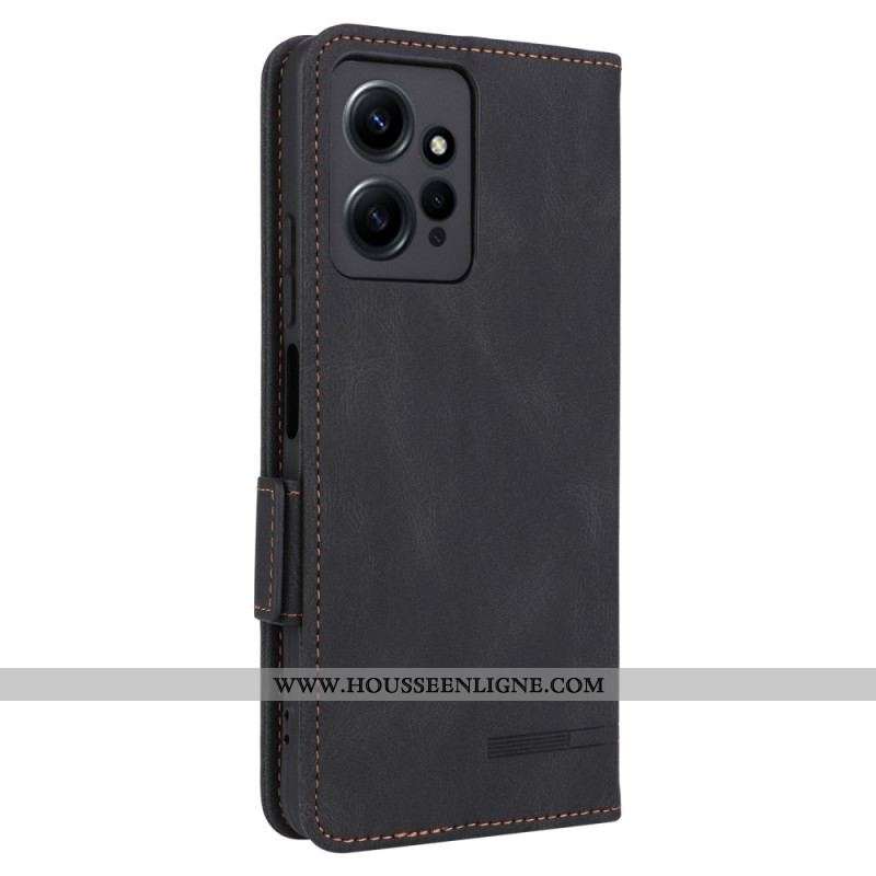 Flip Cover Xiaomi Redmi Note 12 4G Vintage Classique