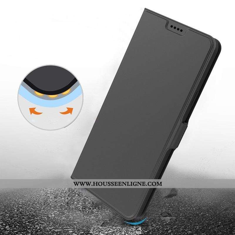 Flip Cover Xiaomi Redmi Note 12/Poco X5 5G Style Cuir