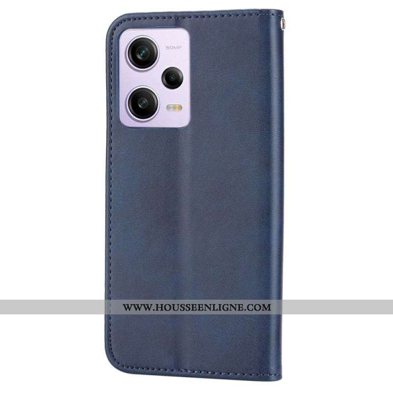 Flip Cover Xiaomi Redmi Note 12 Pro/Poco X5 Pro 5G Style Cuir Motif 3D