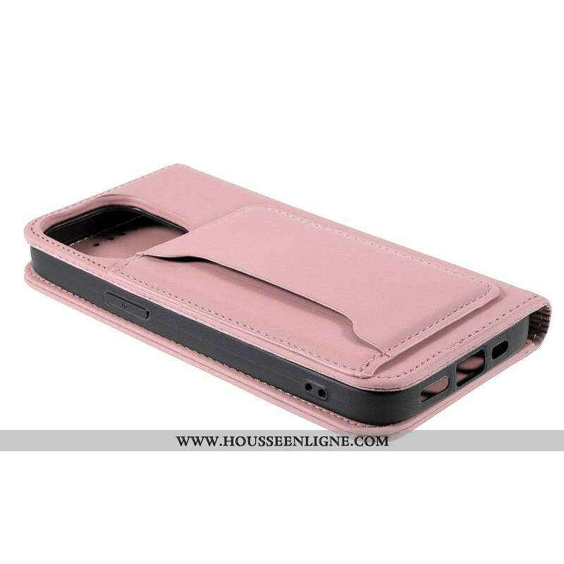 Flip Cover iPhone 13 Pro Max Porte-Carte Support