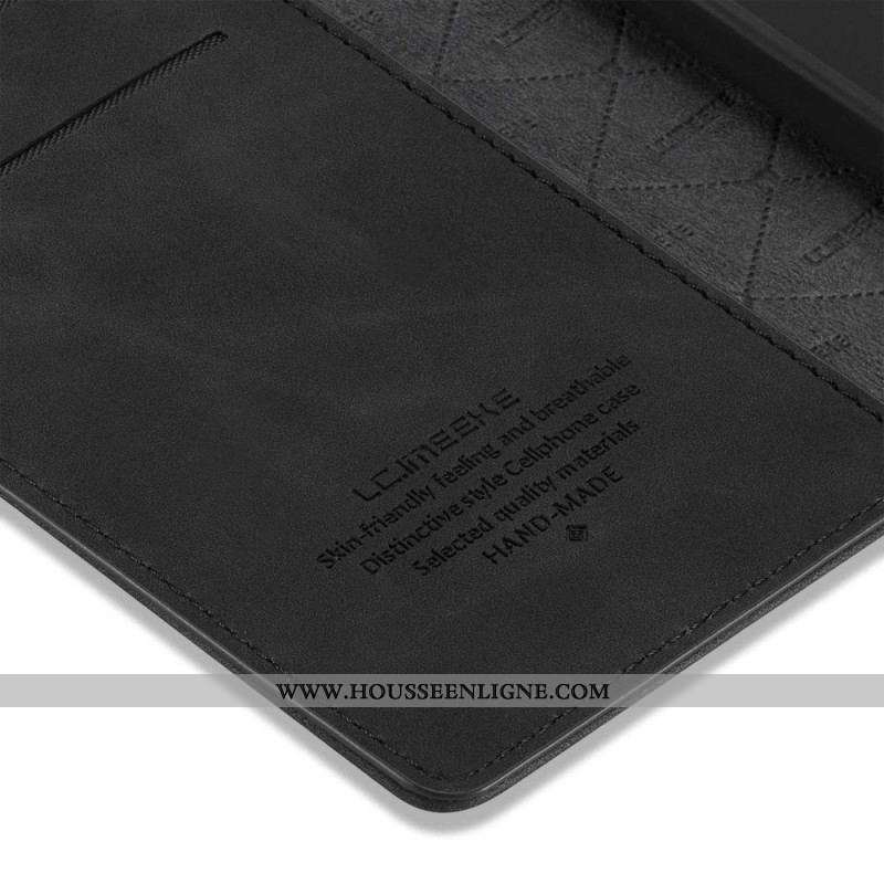 Flip Cover iPhone 14 Plus Simili Cuir Lc.Imeeke