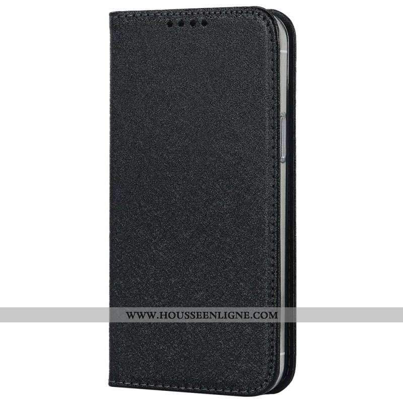 Flip Cover iPhone 14 Plus Style Cuir Douceur avec Lanière