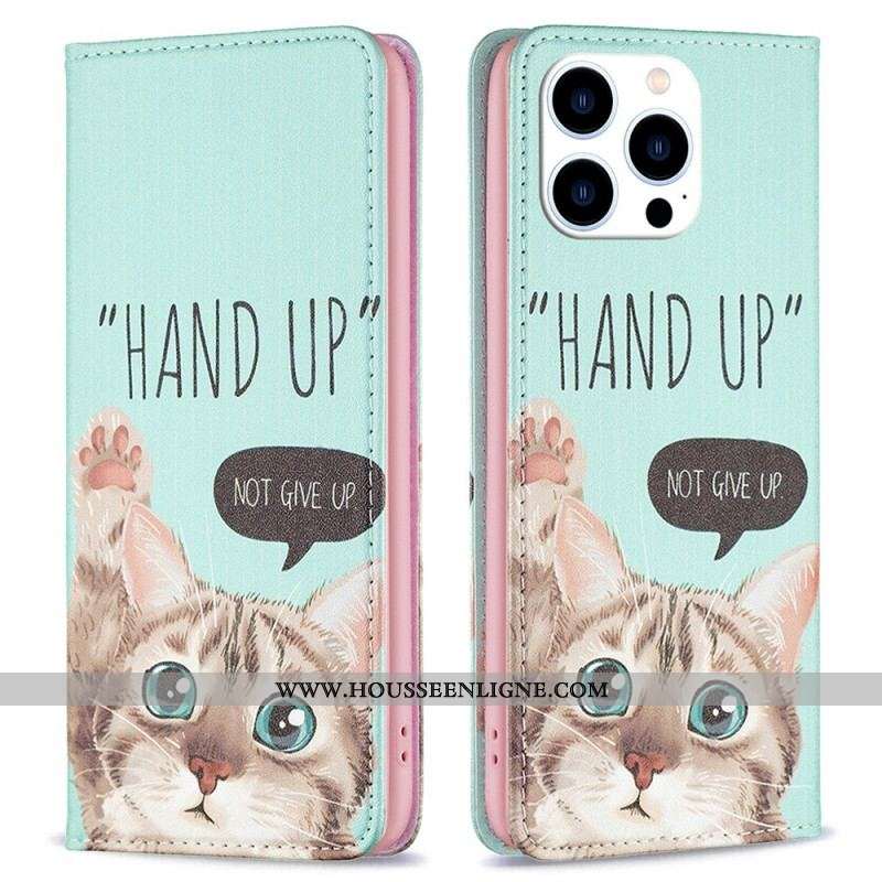 Flip Cover iPhone 14 Pro Hand Up