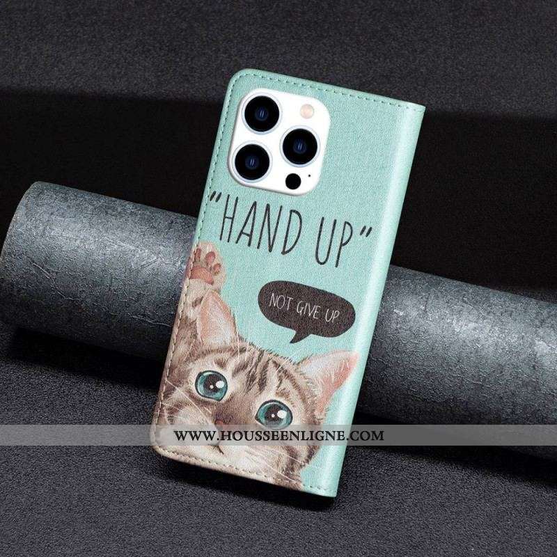 Flip Cover iPhone 14 Pro Hand Up