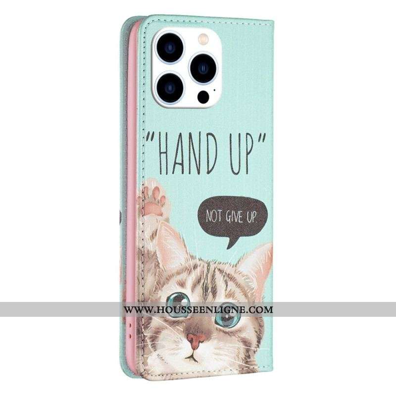 Flip Cover iPhone 14 Pro Hand Up