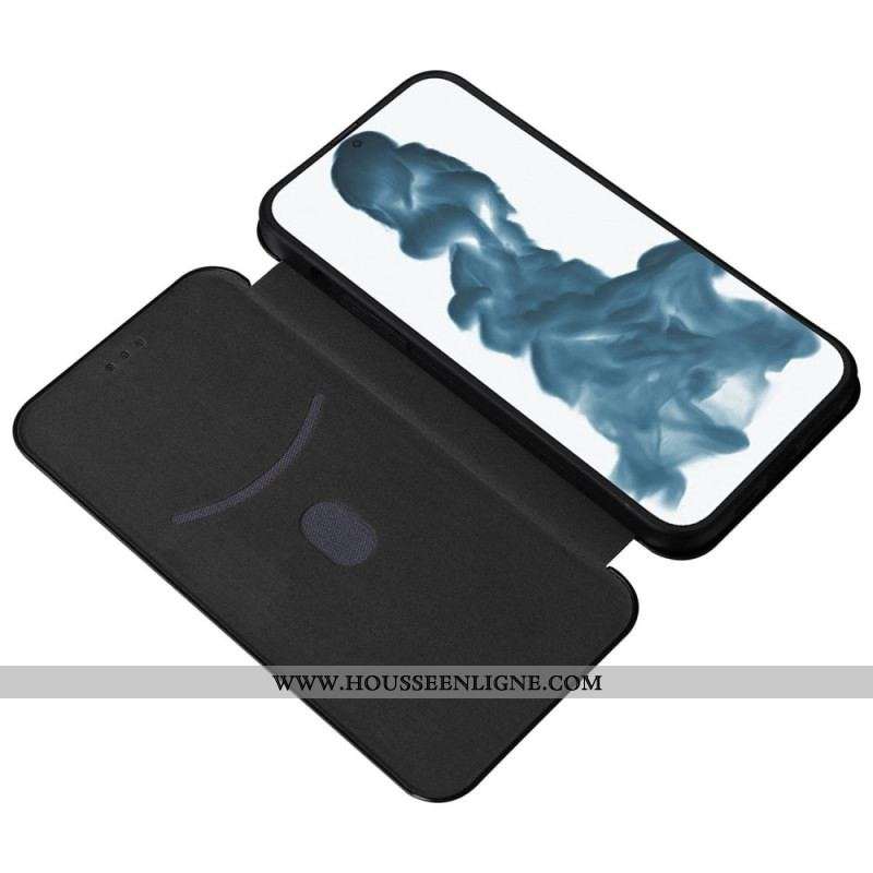 Flip Cover iPhone 14 Pro Max Fibre Carbone