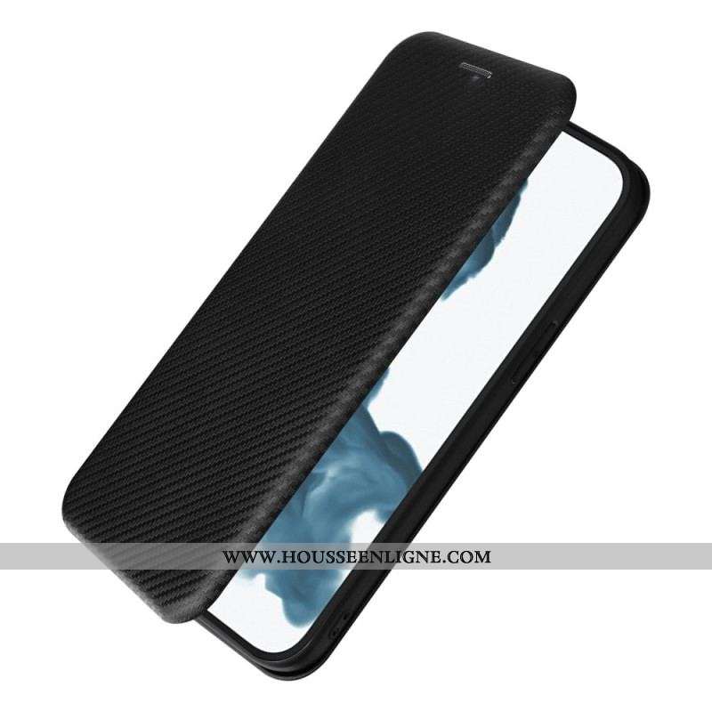 Flip Cover iPhone 14 Pro Max Fibre Carbone