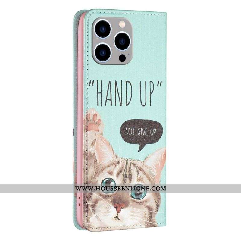 Flip Cover iPhone 14 Pro Max Hand Up