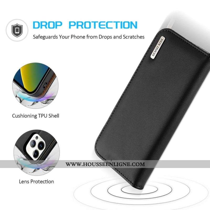 Flip Cover iPhone 14 Pro Max Hivo Series DUX DUCIS