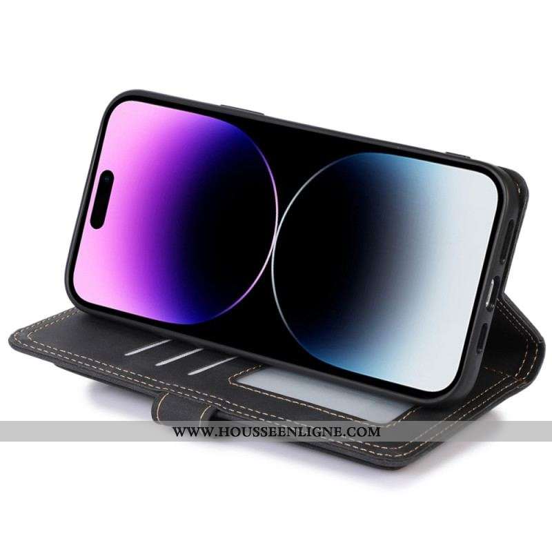 Flip Cover iPhone 14 Pro Pochette Frontale Miroir