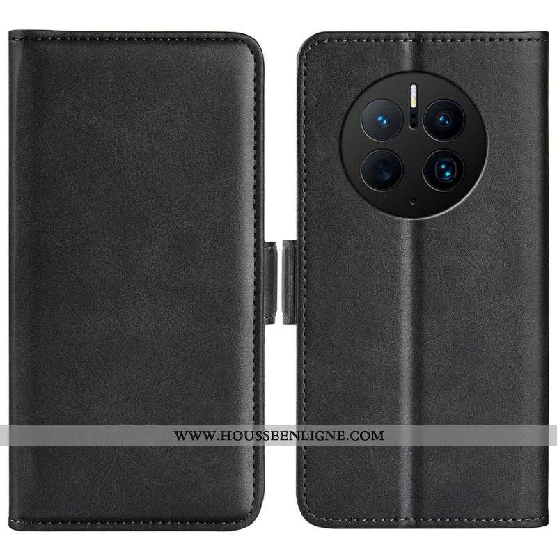 Housse Huawei Mate 50 Pro Double Fermoir