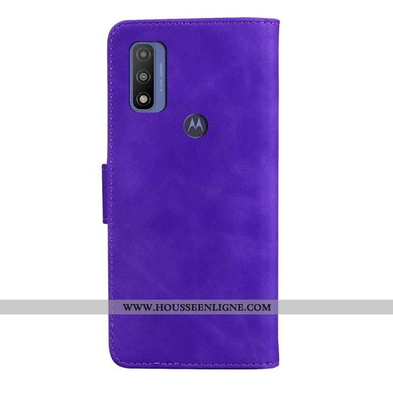 Housse Moto E40 / E30 / E20 Skin-Touch Papillon