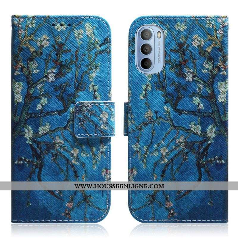 Housse Moto G41 / G31 Arbre Fleuri