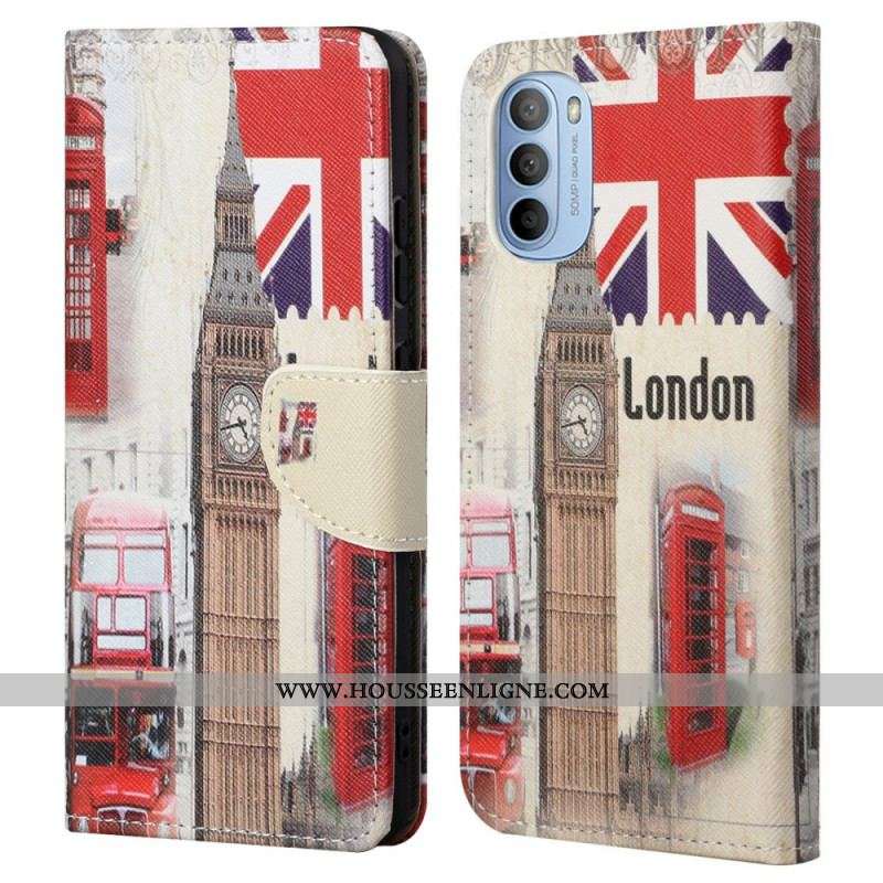 Housse Moto G41 / G31 London Life