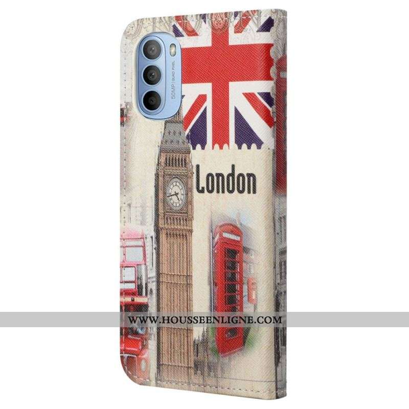 Housse Moto G41 / G31 London Life