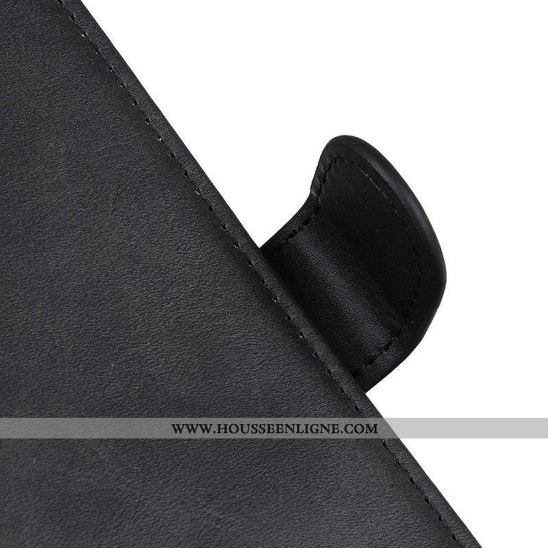 Housse Moto G41 / G31 Matte Effet Cuir Rétro