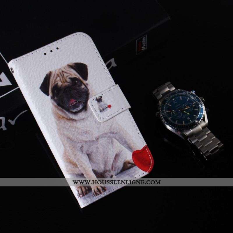 Housse Moto G41 / G31 Pug Dog