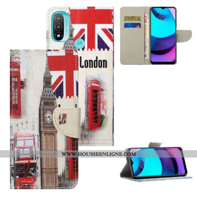 Housse Moto G71 5G London Life