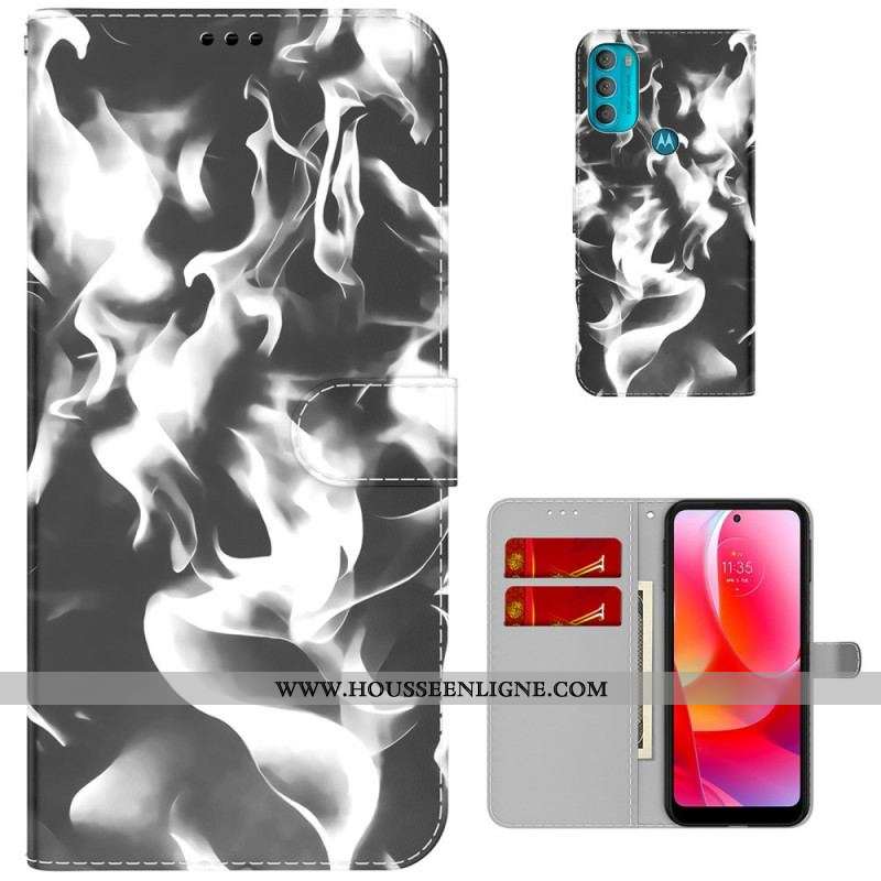 Housse Moto G71 5G Motif Abstrait