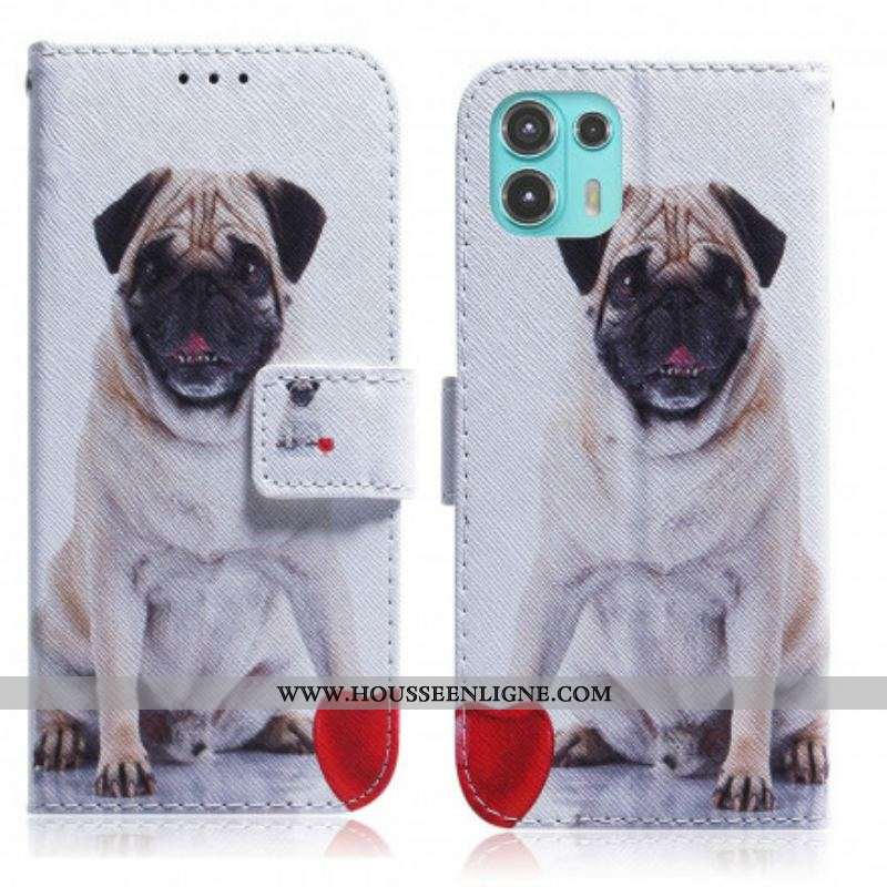 Housse Motorola Edge 20 Lite Pug Dog