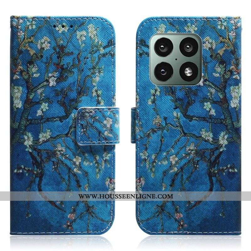 Housse OnePlus 10 Pro 5G Branche d'Arbre Fleuri