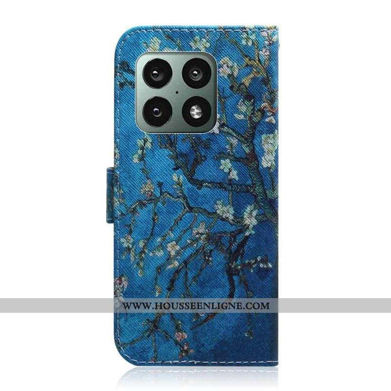 Housse OnePlus 10 Pro 5G Branche d'Arbre Fleuri