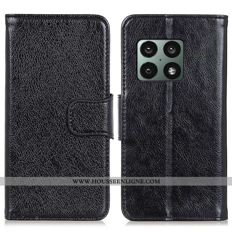 Housse OnePlus 10 Pro 5G Cuir Nappa Fendu