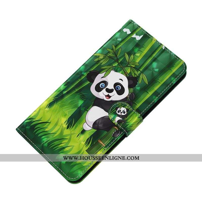 Housse OnePlus 10 Pro 5G Panda à Lanière