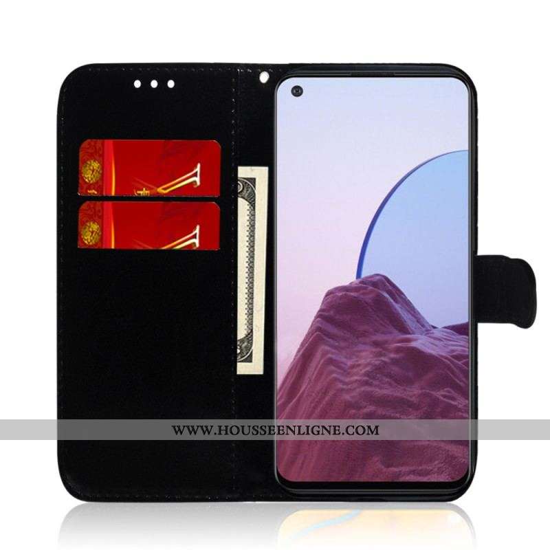 Housse OnePlus 10 Pro 5G Simili Cuir Couverture Miroir