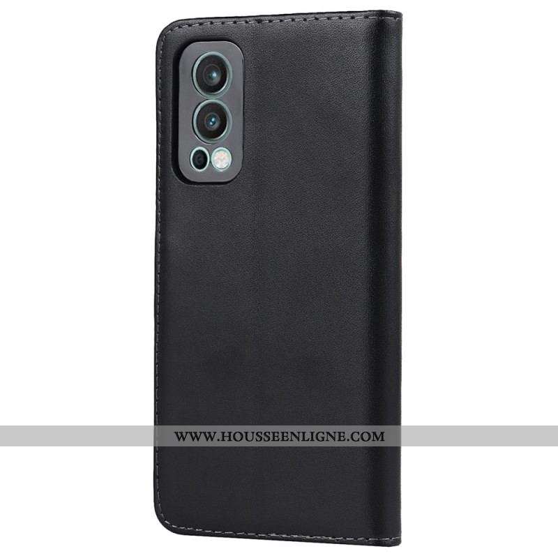 Housse OnePlus Nord 2 5G Cuir Véritable