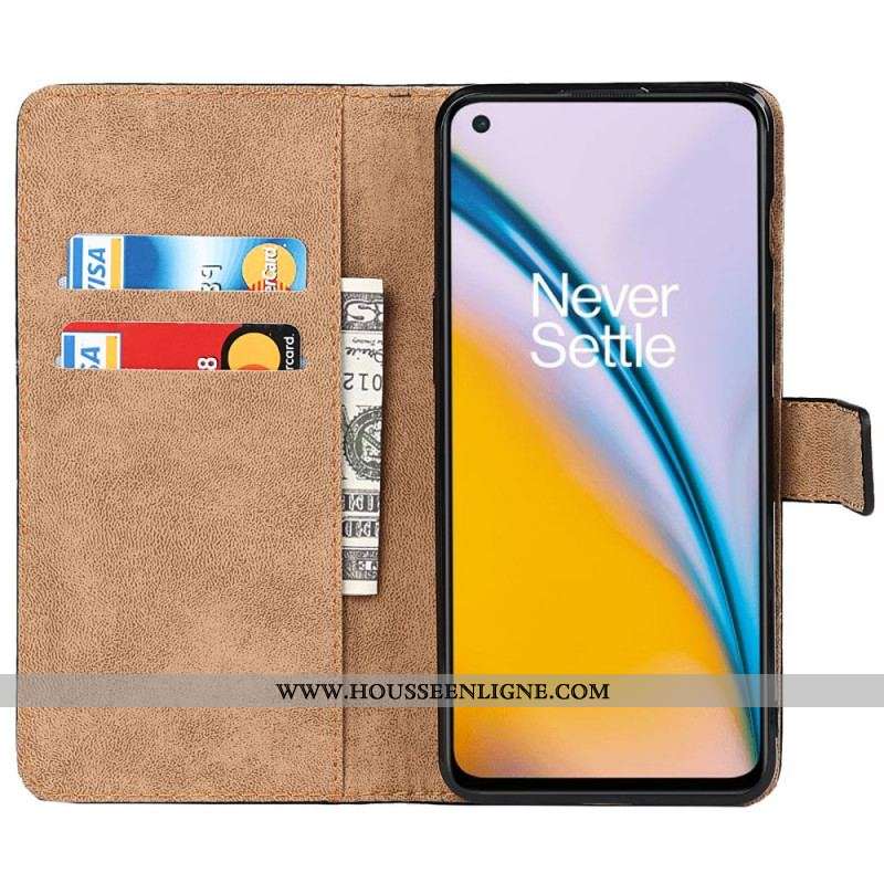 Housse OnePlus Nord 2 5G Cuir Véritable