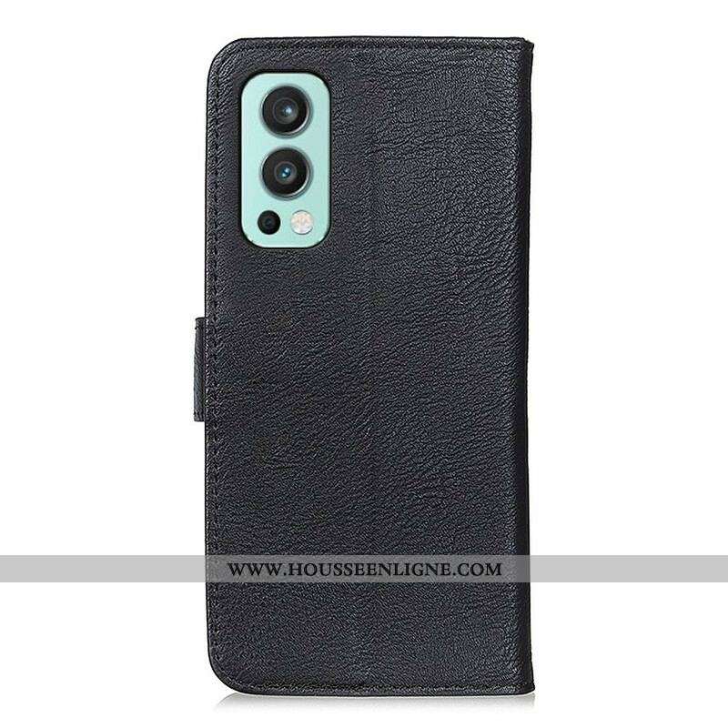 Housse OnePlus Nord 2 5G Simili Cuir KHAZNEH