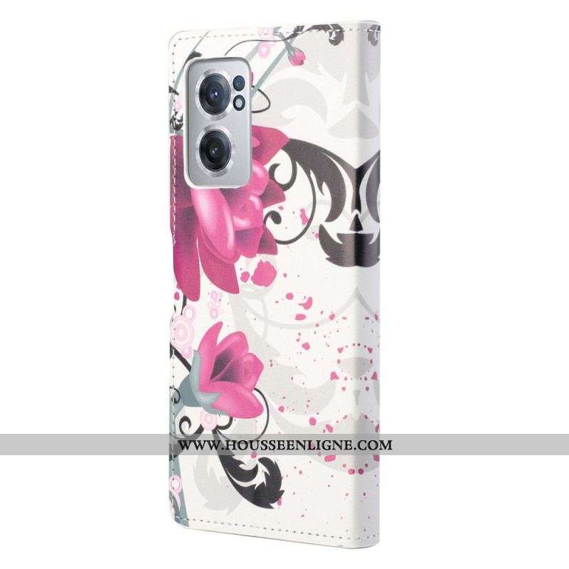 Housse OnePlus Nord CE 2 5G Floraison