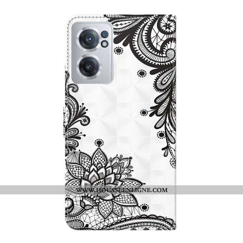 Housse OnePlus Nord CE 2 5G Motifs Noirs et Blancs