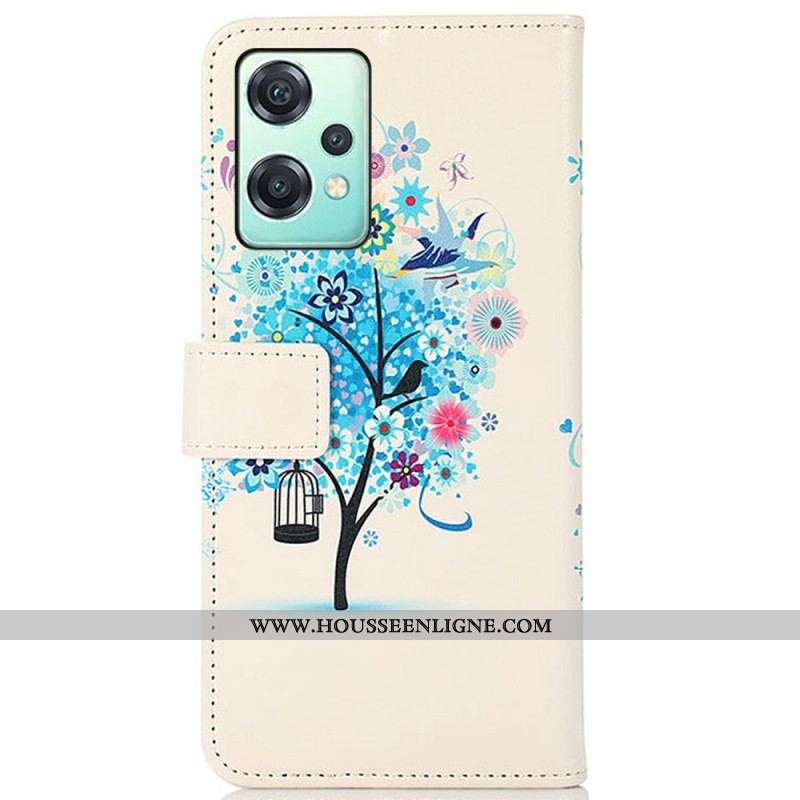 Housse OnePlus Nord CE 2 Lite 5G Arbre Fleuri